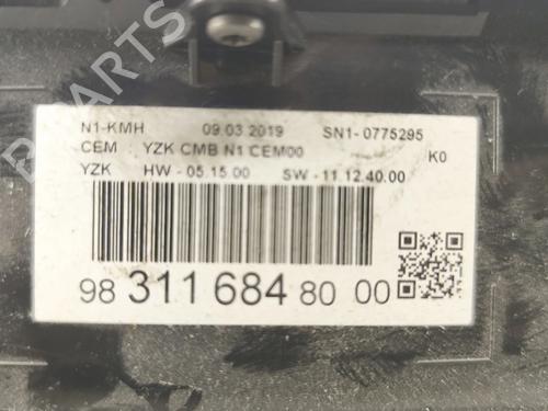 Instrument cluster PEUGEOT EXPERT Van (V_) 1.6 BlueHDi 95 | BP30352662C47 