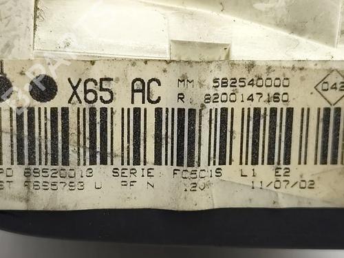 Climate control RENAULT CLIO II Hatchback Van (SB0/1/2_) 1.5 dCi (SB07) | BP30755635I5 