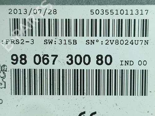 Radio PEUGEOT 208 I (CA_, CC_) 1.2 VTI 82 | BP30363002E6