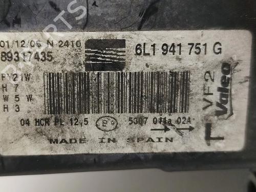 Left headlight SEAT IBIZA III (6L1) 1.2 | BP30888892C28 