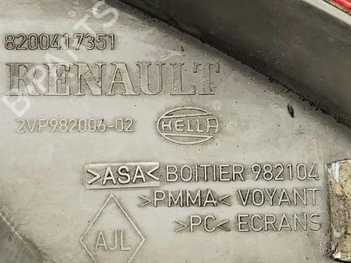 Right taillight RENAULT MEGANE II Estate (KM0/1_) 1.5 dCi (KM16, KM1E) | BP31016117C35 