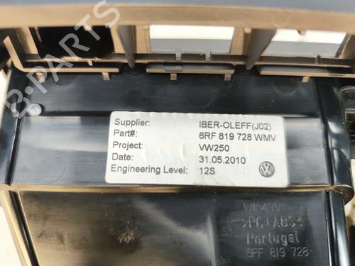 Air vent VW POLO V (6R1, 6C1) 1.6 TDI | BP30838411I21