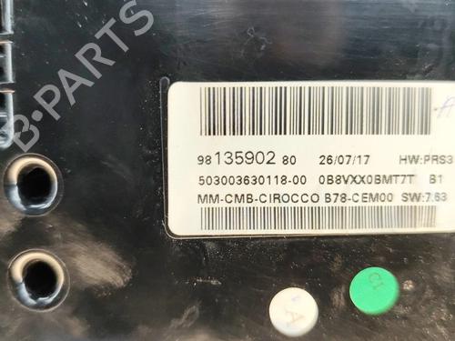 Instrument cluster CITROËN C4 Picasso II 1.6 BlueHDi 120 | BP31082987C47