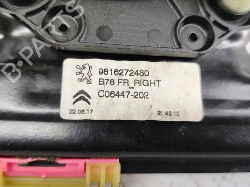 Front right window mechanism CITROËN C4 Picasso II 1.6 BlueHDi 120 | BP31083135C23 