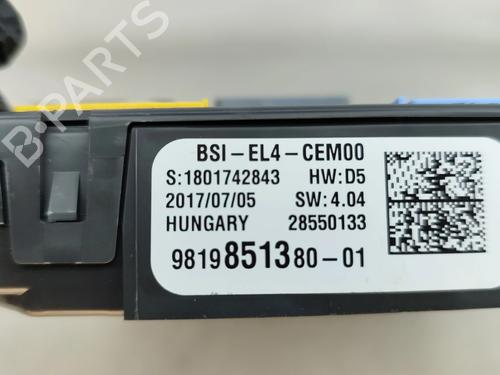 Fuse box CITROËN C4 Picasso II 1.6 BlueHDi 120 | BP31083067E1