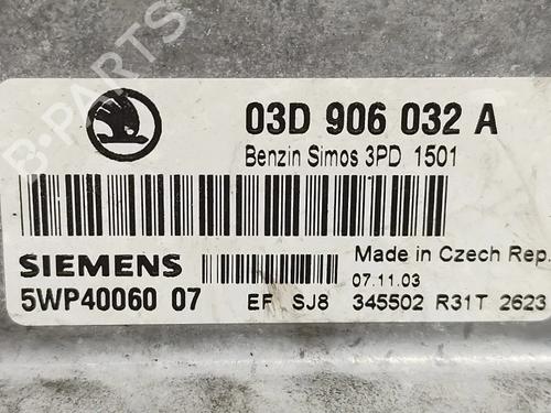 Engine control unit (ECU) SKODA FABIA I (6Y2) 1.2 | BP31191011M57 