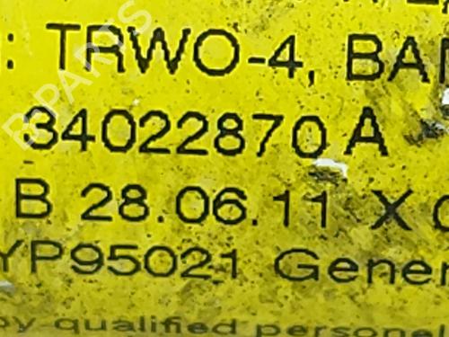 Front right belt tensioner FIAT 500 C (312_) 1.2 (312CXA1A, 312AXA1A) | BP30519619C88