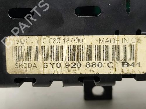 Instrument cluster SKODA FABIA I (6Y2) 1.2 | BP31191007C47 