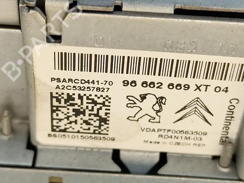 Radio PEUGEOT 207 (WA_, WC_) 1.6 HDi | BP31248977E6 