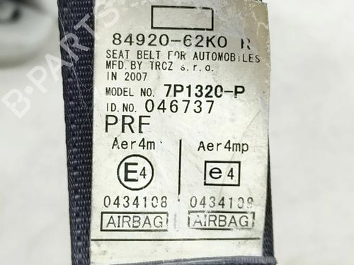 Front right seatbelt SUZUKI SWIFT III (MZ, EZ) 1.3 DDiS (RS413D) | BP31310228I25  - Image 6