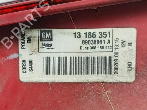 Right taillight OPEL CORSA D (S07) 1.3 CDTI (L08, L68) | BP31363473C35 