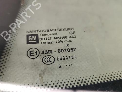 Rear left quarter glass OPEL CORSA D (S07) 1.3 CDTI (L08, L68) | BP31378211C93 