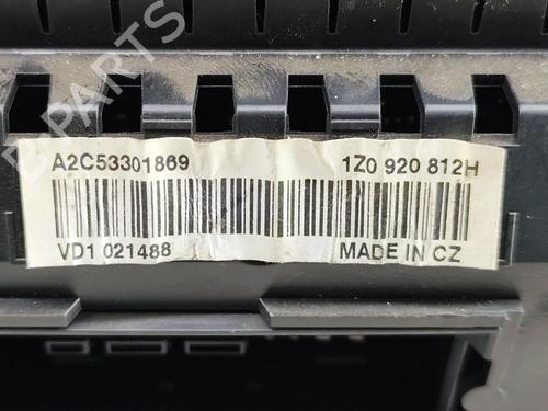 Instrument cluster SKODA OCTAVIA II (1Z3) 1.9 TDI | BP31649171C47 