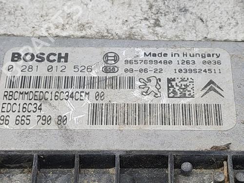 Engine control unit (ECU) PEUGEOT 206+ (2L_, 2M_) 1.4 HDi eco 70 | BP31278848M57 - Image 6