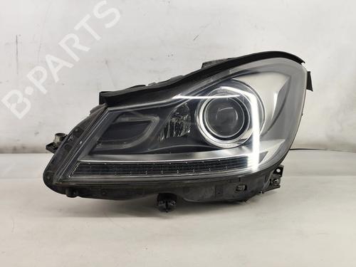 Used Left headlight MERCEDES-BENZ C-CLASS (W204) C 220 CDI (204.002) (170 hp) 31667672