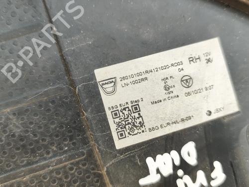 Højre forlygte DACIA SPRING EV (B6M1) | BP31652743C29