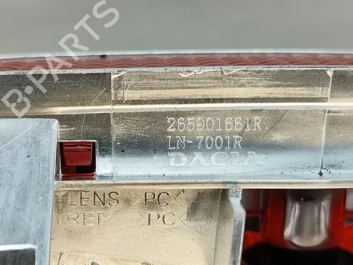 Bremselys DACIA SPRING EV (B6M1) | BP31652745L11