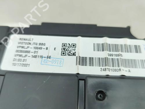 Quadrante DACIA SPRING EV (B6M1) | BP31652759C47 