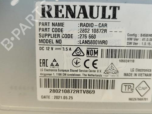 Display DACIA SPRING EV (B6M1) | BP31652764C48