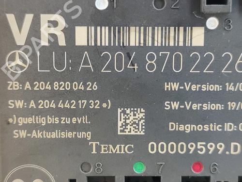 Electronic module MERCEDES-BENZ C-CLASS T-Model (S204) C 220 CDI (204.208) | BP31672483M83 