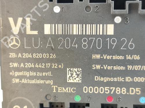 Electronic module MERCEDES-BENZ C-CLASS T-Model (S204) C 220 CDI (204.208) | BP31672484M83 