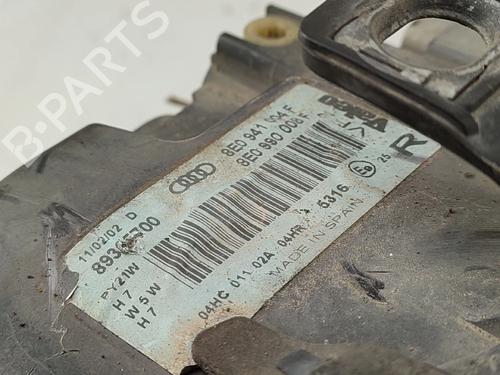 Right headlight AUDI A4 B6 (8E2) 1.9 TDI | BP31814175C29