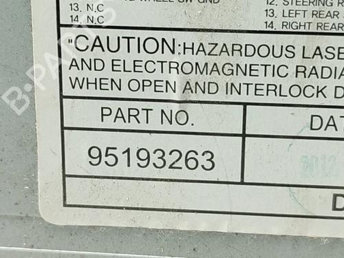 Radio CHEVROLET CAPTIVA (C100, C140) 2.2 D 4WD | BP31817410E6 