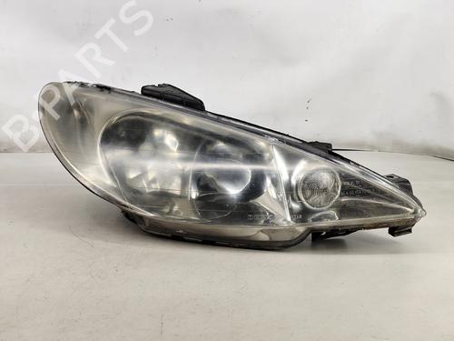 Used Right headlight Right headlight PEUGEOT 206 Hatchback (2A/C) 1.4 HDi eco 70 (68 hp) 31829658 31829658