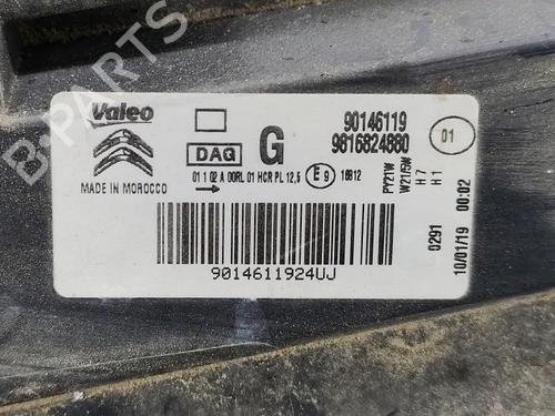 Venstre forlygte CITROËN BERLINGO MULTISPACE (B9) 1.6 BlueHDi 100 | BP31832534C28 