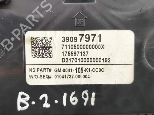 Instrument cluster OPEL ASTRA K (B16) 1.0 Turbo (68) | BP31902605C47