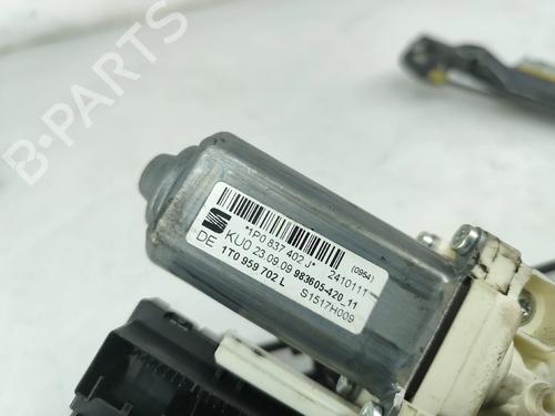 Front right window mechanism SEAT LEON (1P1) 1.9 TDI | BP31950010C23 
