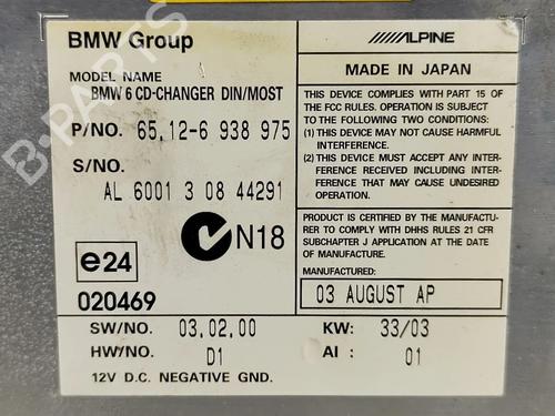 Vacuum pump BMW 5 (E60) 530 d | BP31956449M80