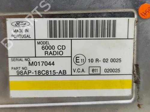 Radio FORD FOCUS I (DAW, DBW) 1.4 16V | BP32002529E6 