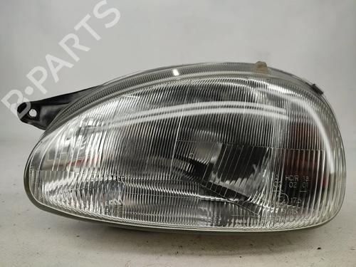 Used Left headlight Left headlight OPEL CORSA B (S93) 1.5 TD (F08, F68, M68) (67 hp) 31354799 31354799