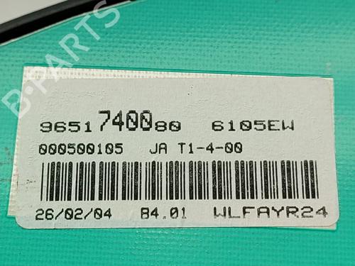 Instrument cluster PEUGEOT 206 Hatchback (2A/C) 1.4 HDi eco 70 | BP31359784C47 