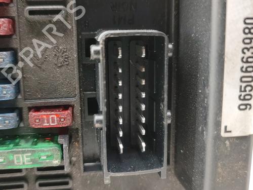 Fuse box PEUGEOT 206 Hatchback (2A/C) 1.4 HDi eco 70 | BP31359790E1 