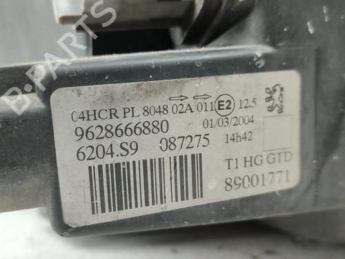 Left headlight PEUGEOT 206 Hatchback (2A/C) 1.4 HDi eco 70 | BP31359782C28 