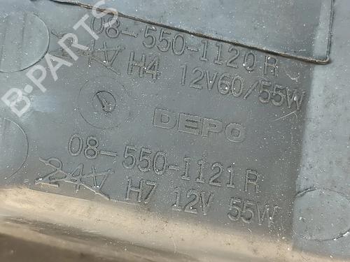 Right headlight PEUGEOT 206 SW (2E/K) 1.1 | BP32070256C29