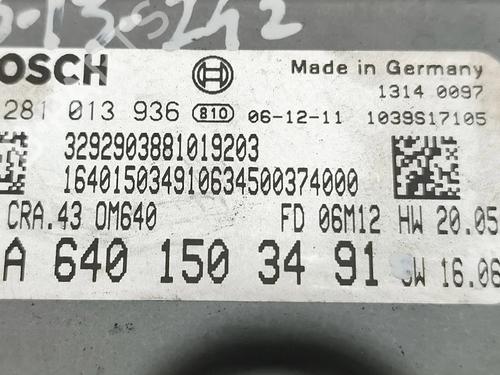 Engine control unit (ECU) MERCEDES-BENZ A-CLASS (W169) A 160 CDI (169.006, 169.306) | BP30263396M57  - Image 10