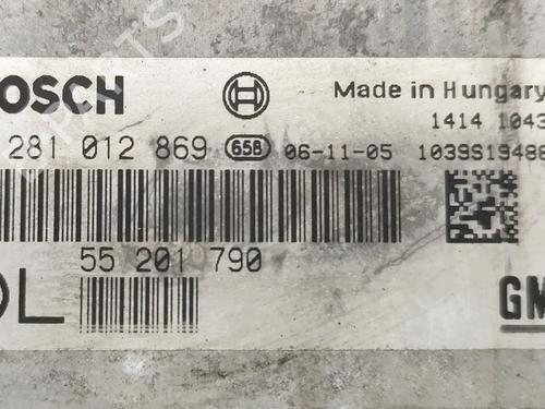 Engine control unit (ECU) OPEL VECTRA C (Z02) 1.9 CDTI (F69) | BP32145848M57 - Image 10