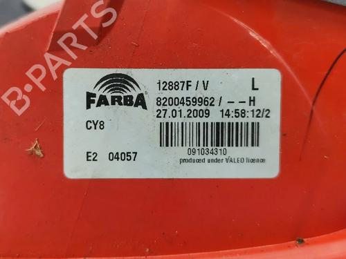 Left taillight RENAULT CLIO III (BR0/1, CR0/1) 1.5 dCi (C/BR0G, C/BR1G) | BP32110828C34 