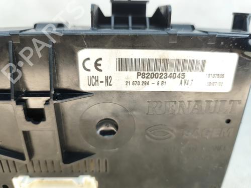 Fuse box RENAULT CLIO II (BB_, CB_) 1.2 16V (BB05, BB0W, BB11, BB27, BB2T, BB2U, BB2V, CB05,... | BP32147858E1 