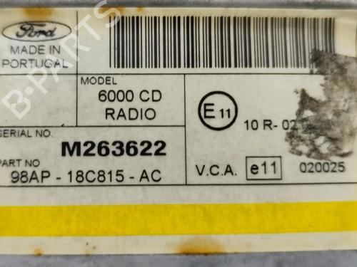 Radio FORD FOCUS I Turnier (DNW) 1.8 TDCi | BP31071096E6