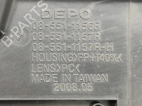 Right headlight RENAULT CLIO III (BR0/1, CR0/1) 1.5 dCi (BR17, CR17) | BP32251560C29