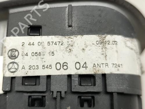 Headlight switch MERCEDES-BENZ C-CLASS (W203) C 270 CDI (203.016) | BP25157626I24 - Image 8