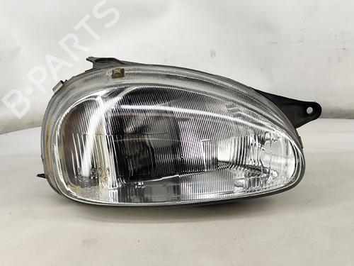 Used Right headlight Right headlight OPEL CORSA B (S93) 1.2 i (F08, F68, M68) (45 hp) 30648126 30648126