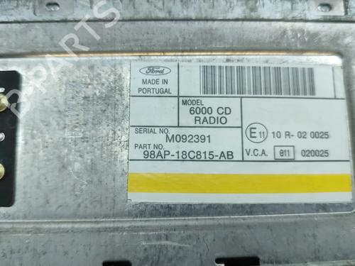 Radio FORD FOCUS I Turnier (DNW) 1.8 TDCi | BP32442077E6 