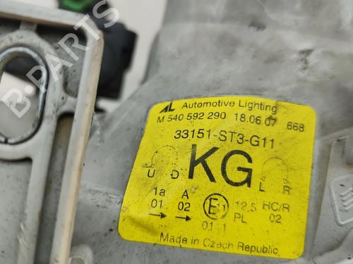 Left headlight HONDA CIVIC VI Aerodeck (MB, MC) 1.4 16V (MB8) | BP32496299C28  - Image 5