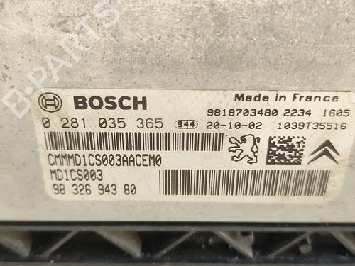 Engine control unit (ECU) PEUGEOT PARTNER Box Body/MPV (K9) 1.5 BlueHDi 100 | BP31023526M57 - Image 5