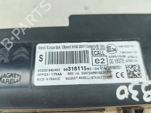 Electronic module PEUGEOT PARTNER Box Body/MPV (K9) 1.5 BlueHDi 100 | BP31023529M83 - Image 5